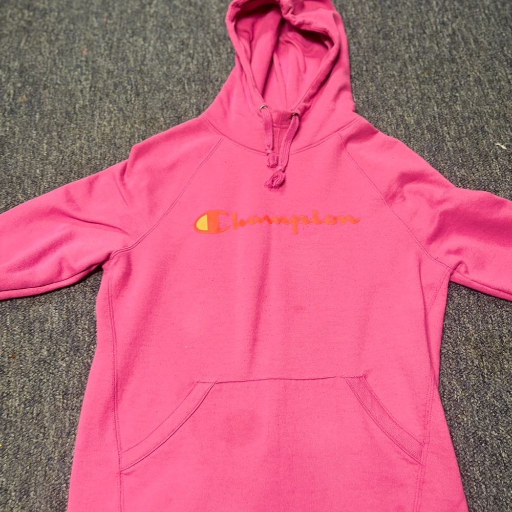 Champion Fuchsia Pullover Hoodie